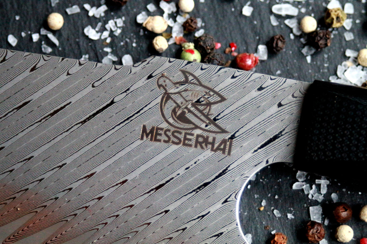 Damastmesser Murasaki inkl. Holz-Sheat