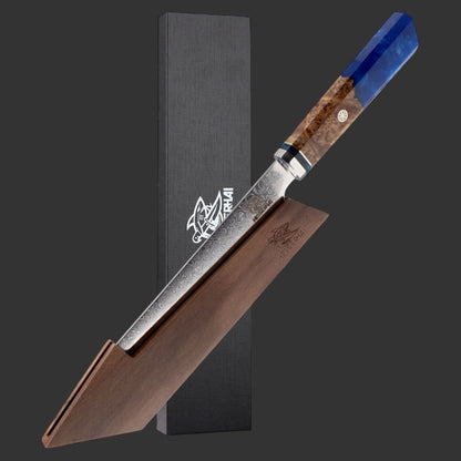 Damastmesser Kobe inkl. Holz-Sheat