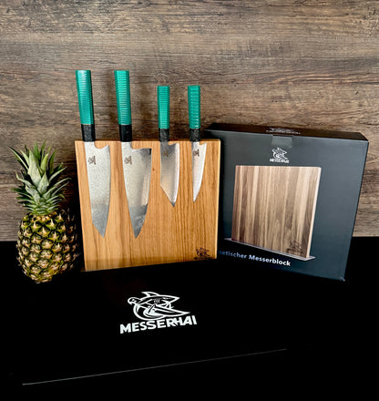 Damastmesser-Set Wasabi