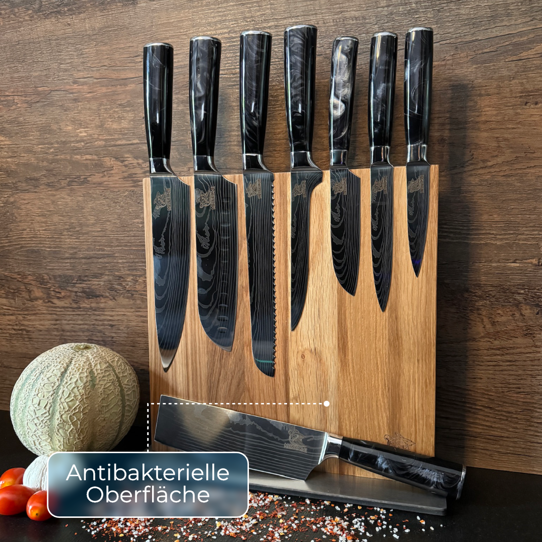 Asiatisches Messerset Premium Kuro Black Edition