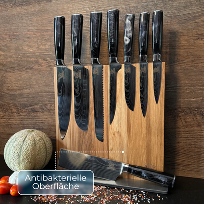 Asiatisches Messerset Premium Kuro Black Edition