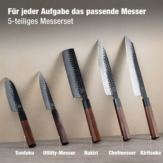 Profi Damast-Messerset Inaka