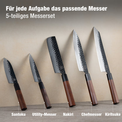 Profi Damast-Messerset Inaka
