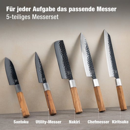 Profi Damast-Messerset Kansu