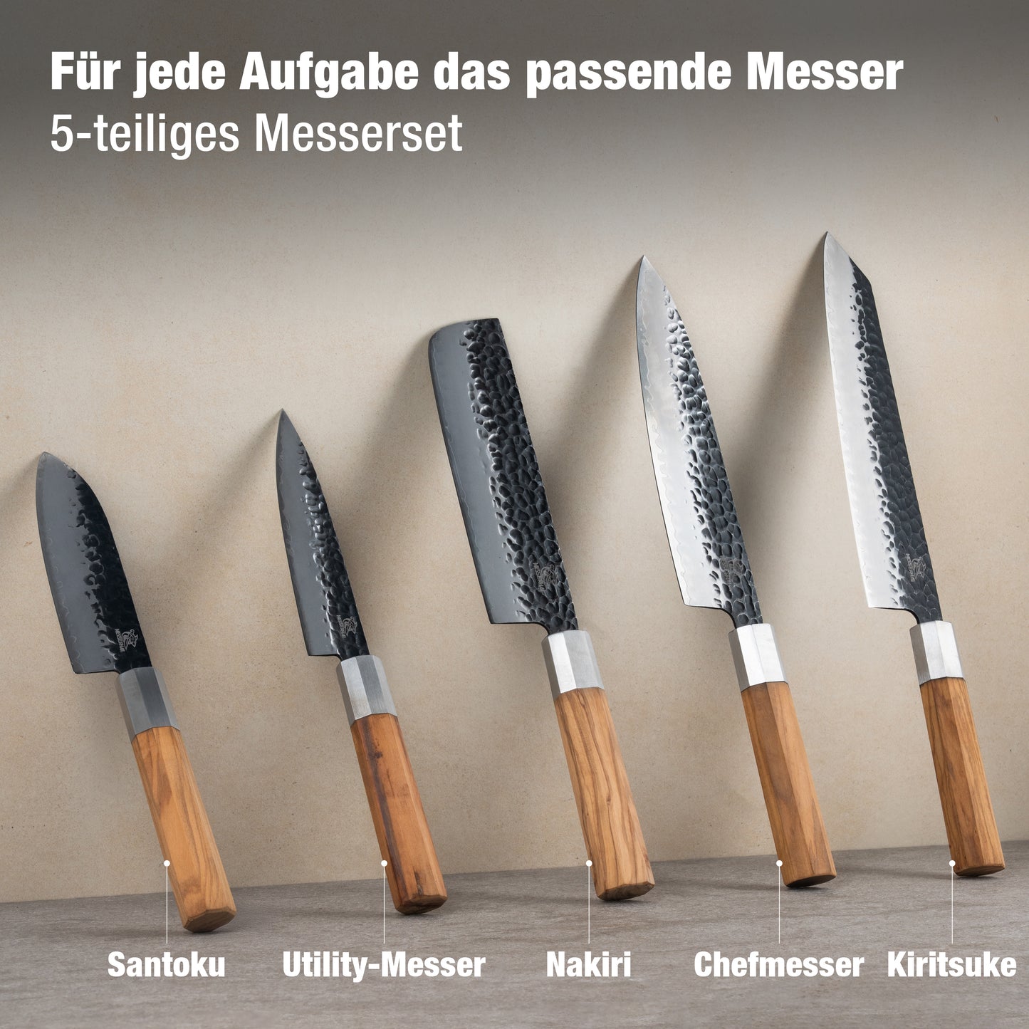 Profi Damast-Messerset Kansu