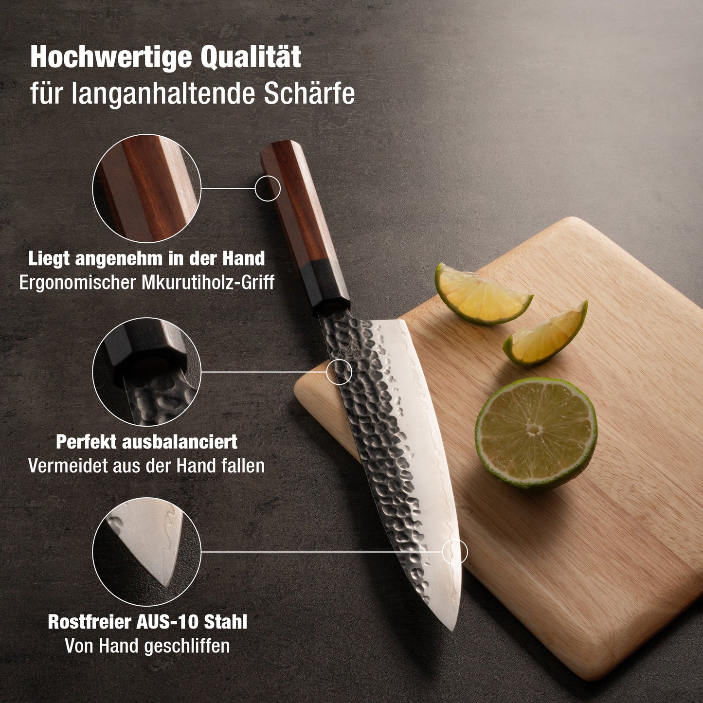 Knife block set Sashimi