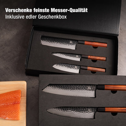 Profi Damast-Messerset Inaka