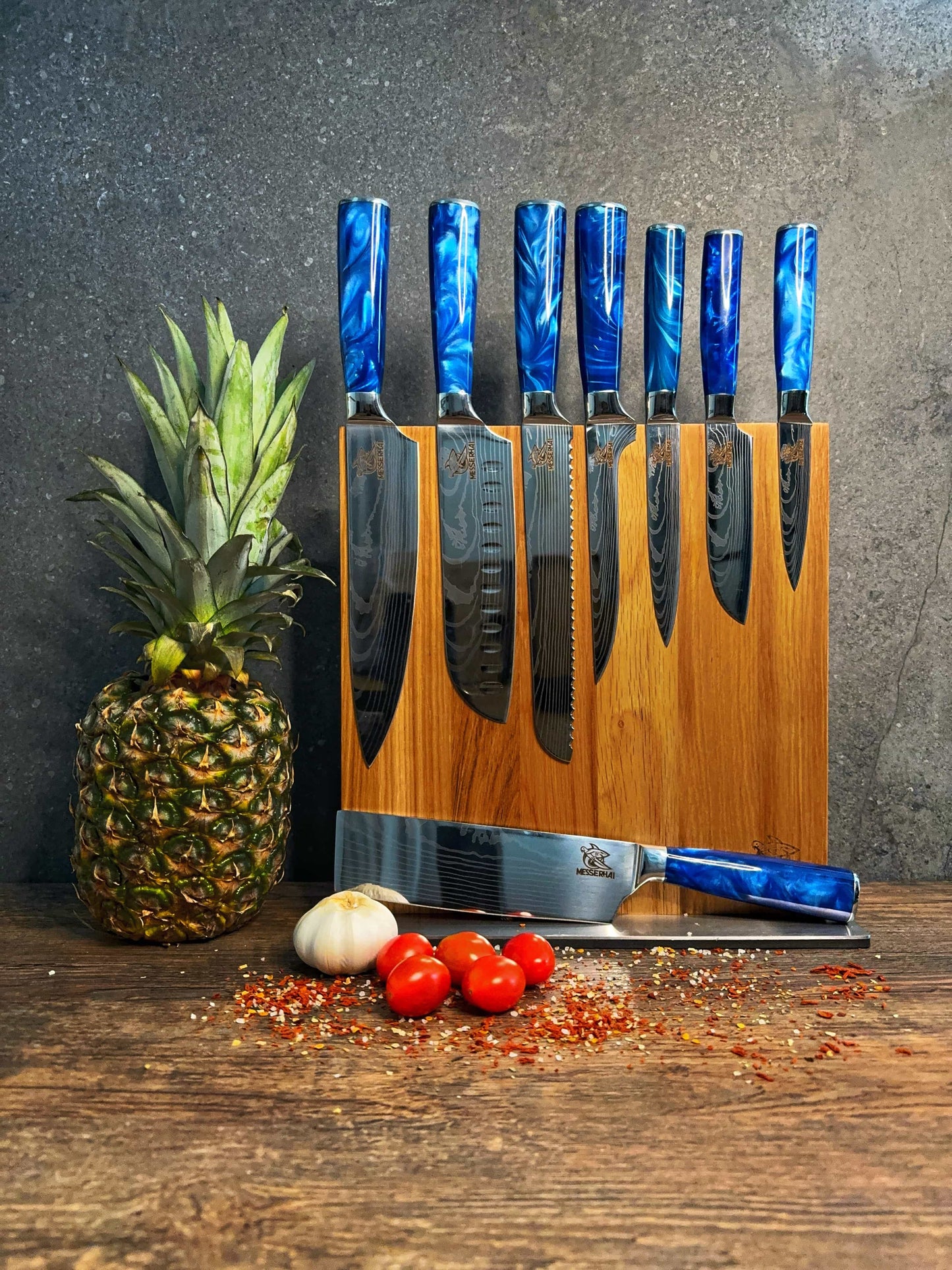 Knife block set Aoi