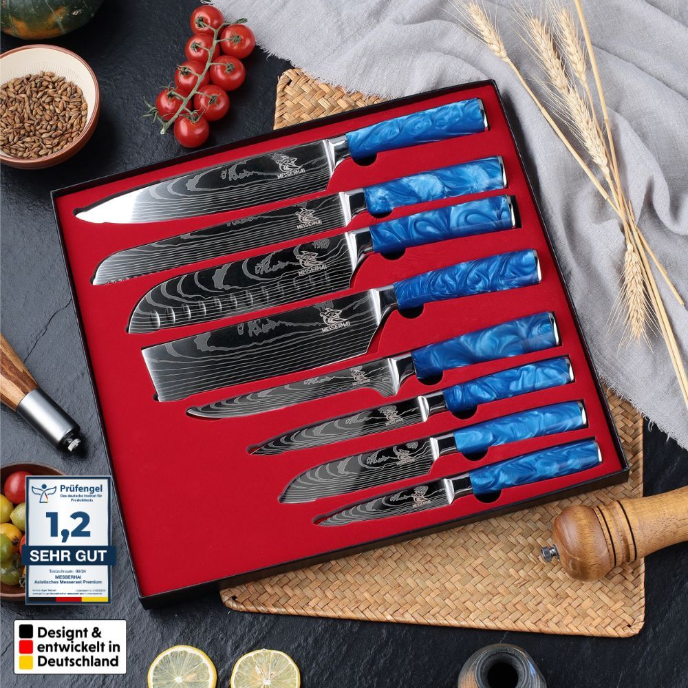 Asian knife set Premium Aoi