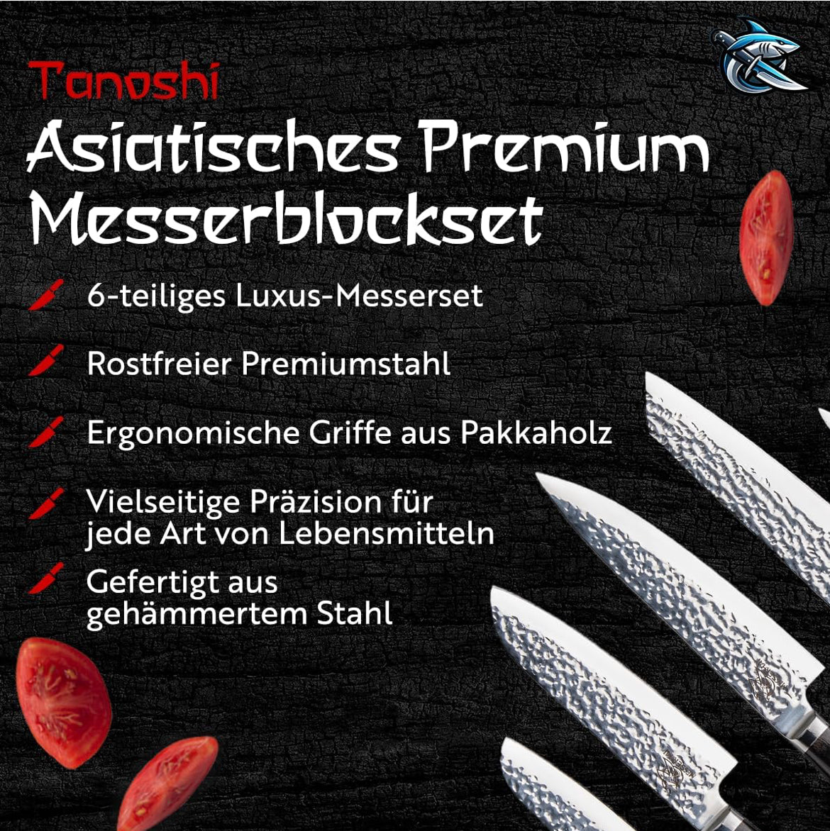Messerblock-Set Tanoshi XL