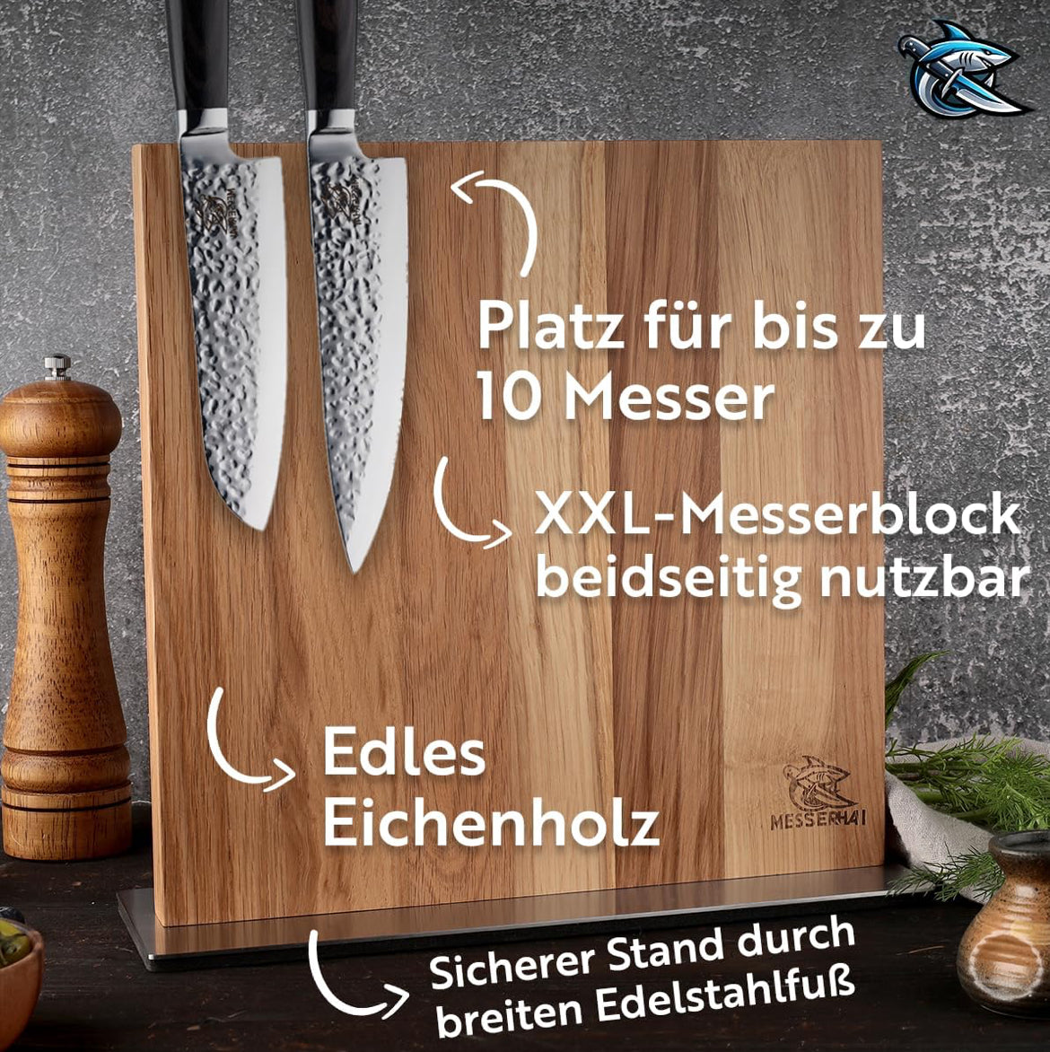 Messerblock-Set Tanoshi XL
