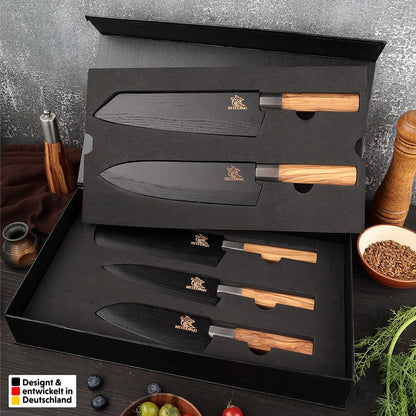 Asian knife set Premium Kansu