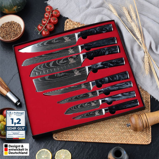 Asian knife set Premium Kuro