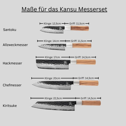 Profi Messerblock-Set Kansu