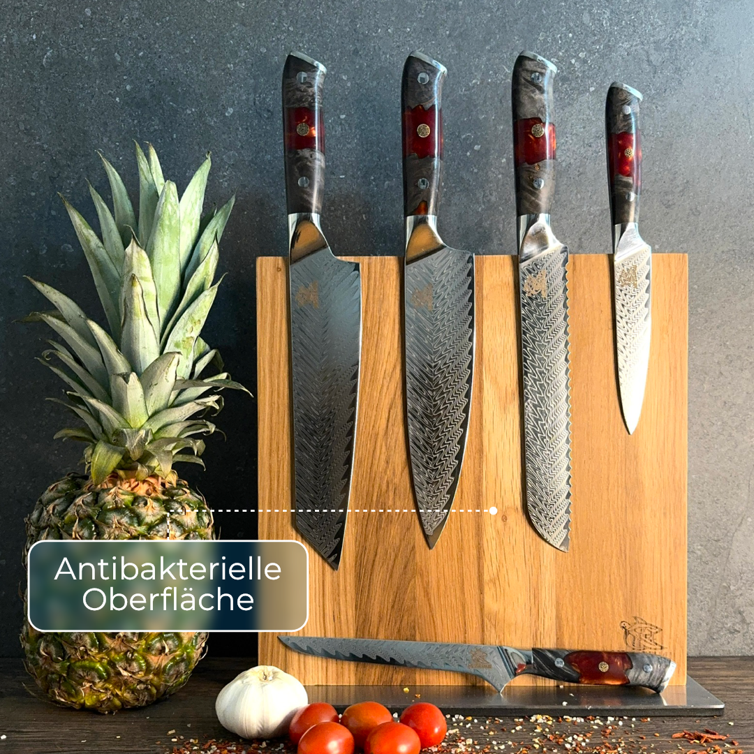 Damastmesser-Set Bushido