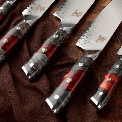 Knife block set Bushido